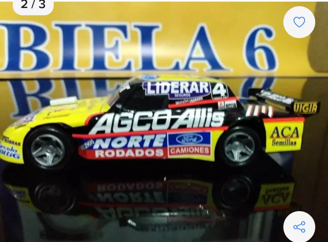 Ford N*4 Guri Martinez 2004 Claseslot Coleccionable - Imagen 2