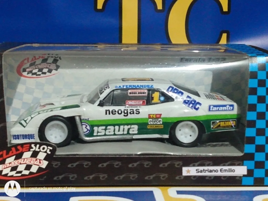 Chevtolet N*1 Emilio Satriano Año 1991Claseslot Coleccionable - Imagen 2