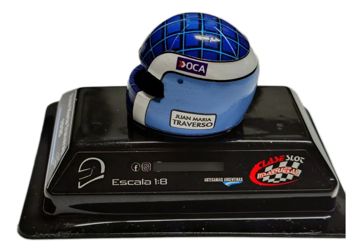 Maqueta Casco Traverso Año 1996 Escala 1.8 Claseslot Coleccionable - Imagen 2