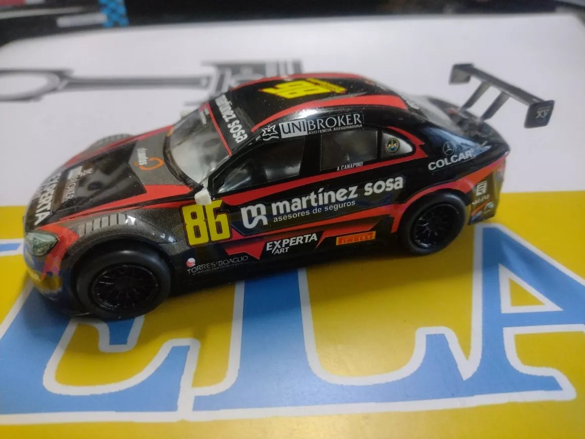 Mercedes Benz N*86 Top Race 2017 A Canapino Claseslot Coleccionable - Imagen 2