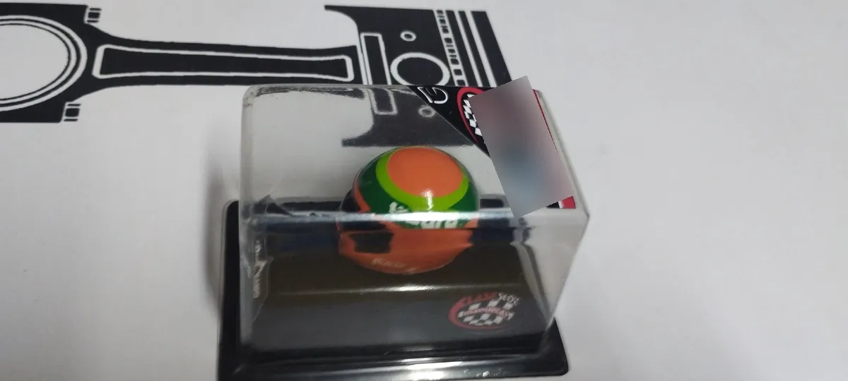 Casco De Óscar Castellano. Escala 1/8 Claseslot Coleccionable - Imagen 2