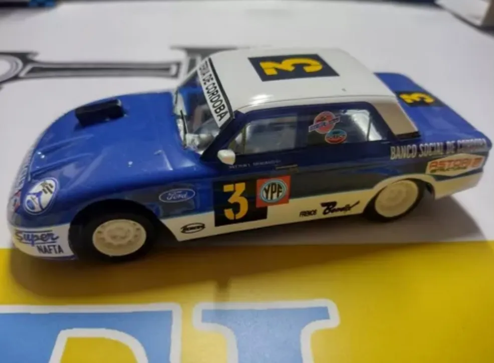 Ford N*3 Luis Gradassi Año 1972. Claseslot Coleccionable - Imagen 2